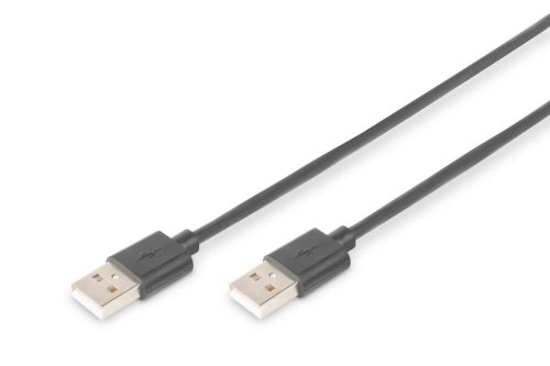 Assmann USB 2.0 connection cable, type A 1m Black