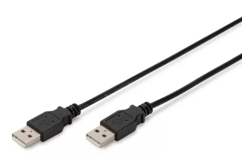 Assmann USB 2.0 connection cable, type A 5m Black