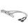 Assmann USB Slot Bracket cable, 2x type A-2x5pin IDC
