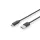 Assmann USB Type-C connection cable, type C to A 3m Black