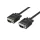 Assmann VGA Monitor connection cable, HD15 3m Black