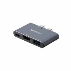   Canyon CNS-TDS01DG Thunderbolt 3 docking station 3-in-1 Dark Gray