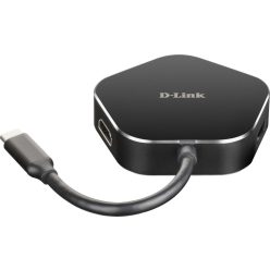   D-Link DUB‑M420 4‑in‑1 USB‑C Hub with HDMI and Power Delivery