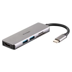   D-Link DUB-M530 5-in-1 USB-C Hub with HDMI and SD/microSD Card Reader