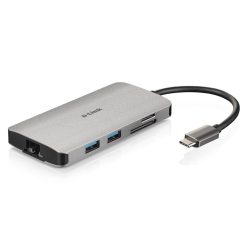   D-Link DUB-M810 8-in-1 USB-C Hub with HDMI/Ethernet/Card Reader/Power Delivery