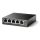 TP-Link TL-SF1005LP 5-Port 10/100Mbps Desktop Switch with 4-Port PoE