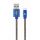 Gembird CC-USB2J-AMCM-1M-BL Premium jeans (denim) Type-C USB cable with metal connectors 1m Blue