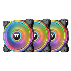   Thermaltake Riing Quad 14 RGB Radiator Fan TT Premium Edition (3-Fan Pack)