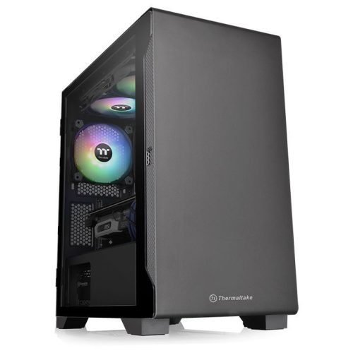 Thermaltake S100 Tempered Glass Black