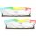 TeamGroup 16GB DDR4 3200MHz Kit(2x8GB) Delta RGB White