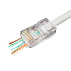   Gembird Universal pass-through modular UTP plug RJ45/8P8C 10 pcs per bag