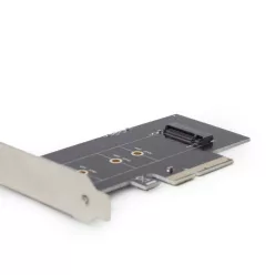   Gembird PEX-M2-01 M.2 SSD adapter PCI-Express add-on card, with extra low-profile bracket