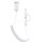 AWEI CL-53 2 in 1 USB - micro USB/Lightning cable 1m White