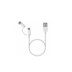 Xiaomi Mi 2 in 1 USB cable microUSB/USB Type-C 1m White