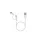 Xiaomi Mi 2 in 1 USB cable microUSB/USB Type-C 0,3m White