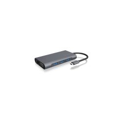   Raidsonic IcyBox IB-DK4040-CPD USB Type-C DockingStation with two video interfaces