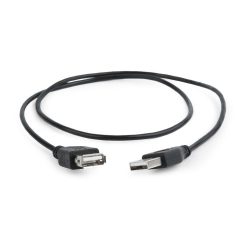   Gembird CC-USB2-AMAF-75CM/300-BK USB2.0 extension cable 0,75m Black