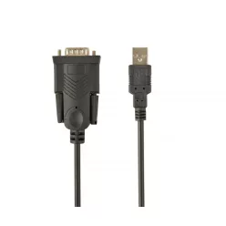   Gembird UAS-DB9M-02 USB to DB9M serial port converter cable 1,5m Black