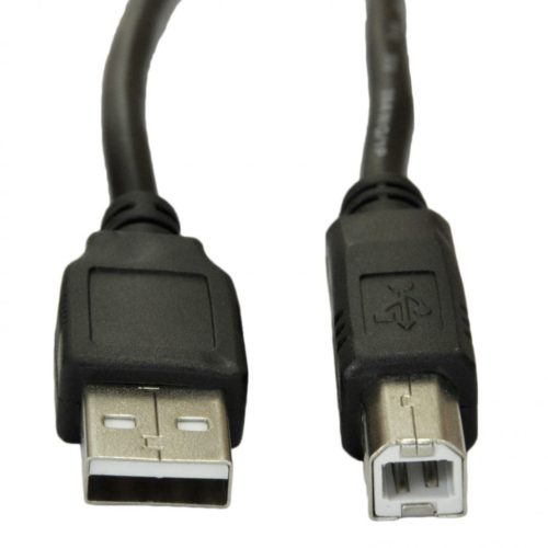 Akyga AK-USB-18 USB 2.0 Cable A-B 5m Black