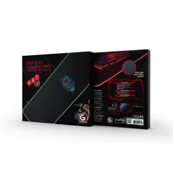   Gembird MP-GAMELED-L Gaming with LED light effect Large Egérpad