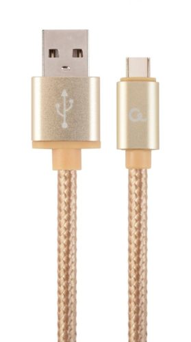 Gembird CCB-MUSB2B-AMCM-6-G USB2.0 - USB Type-C cable 1,8m Gold