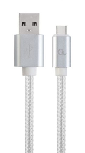 Gembird CCB-MUSB2B-AMCM-6-S USB2.0 - USB Type-C cable 1,8m Silver