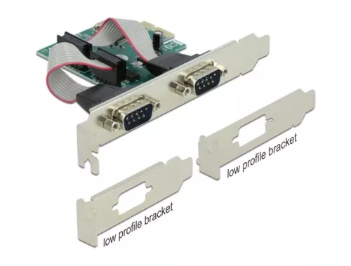 DeLock PCI Express Card to 2 x Serial RS-232