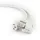Gembird PC-186W-VDE Power cord (C13) VDE approved 1,8m White