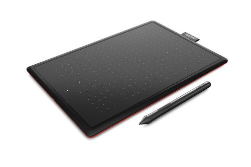 Wacom One Medium digitalizáló tábla Black/Red