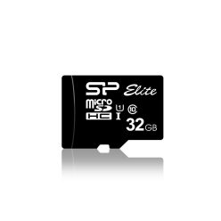   Silicon Power 32GB microSDHC Elite Class 10 UHS-I U1 + adapterrel