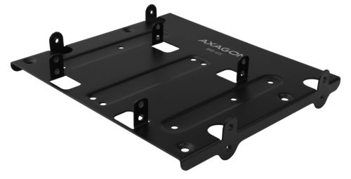 AXAGON RHD-435 4x2.5" SSD/HDD or 2x2.5" SSD/HDD &1x3.5"HDD Bracket into 5.25" bay Black