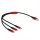 DeLock USB Charging Cable 3 in 1 for Lightning / microUSB / USB Type-C 30cm