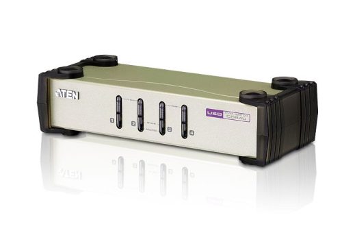 ATEN 4-Port PS/2-USB VGA KVM Switch + Kábel