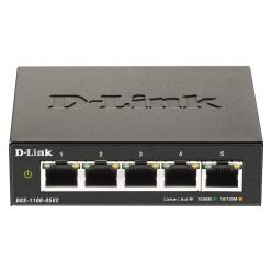 D-Link DGS-1100-05V2 5-Port Gigabit Smart Managed Switch