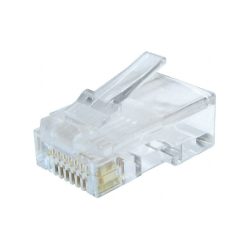   Gembird RJ45/LC-8P8C-002/100 Modular plug 8P8C for solid CAT6 LAN cable UTP 100 pcs per bag