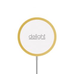 Delight Mágneses vezeték nélküli töltőpad Type-C Gold