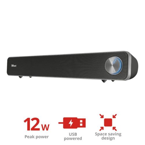 Trust Arys Soundbar for PC Black