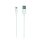 Gembird CC-USB2-AMLM-W-1M USB Lightning charging combo cable 1m White