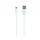 Gembird CC-USB2-AMLM-W-1M USB Lightning charging combo cable 1m White