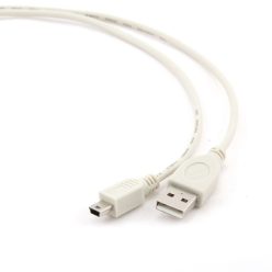 Gembird CC-USB2-AM5P-3 miniUSB cable 0,9m White