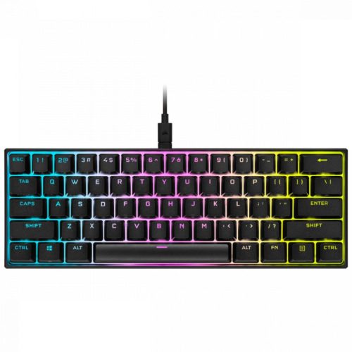 Corsair K65 RGB Mini Cherry MX Speed Mechanical Gamer keyboard Black US