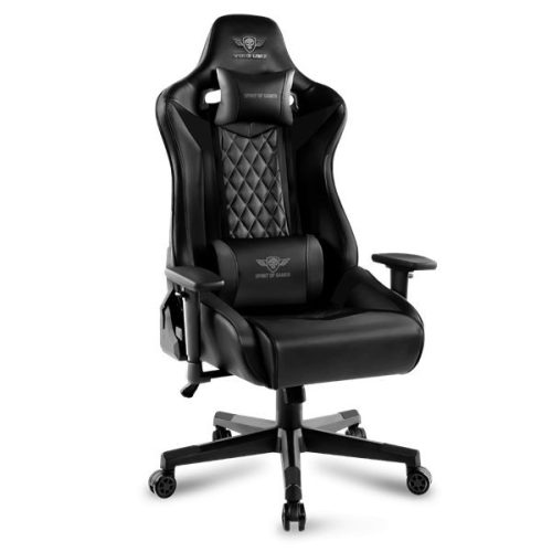 Spirit Of Gamer Crusader Gaming Chair Black