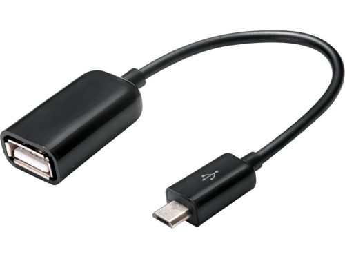 Sandberg Sandberg OTG Adapter MicroUSB M - USB F Black