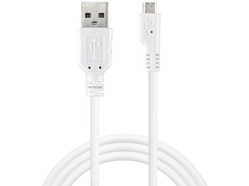 Sandberg MicroUSB Sync/Charge Cable 1m White