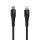 Canyon MFI-4 Charge And Sync Cable USB Type-C - Lightning Black