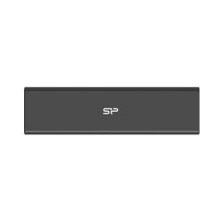   Silicon Power PD60 M.2 NVMe/SATA SSD > USB 3.2 Gen2 Type-C Enclosure Black