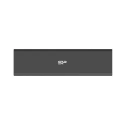   Silicon Power PD60 M.2 NVMe/SATA SSD > USB 3.2 Gen2 Type-C Enclosure Black