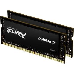   Kingston 32GB DDR4 2666MHz Kit(2x16GB) SODIMM Fury Impact Black