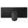 Rapoo 9000M Multi-mode Wireless Ultra-slim Keyboard + Mouse Black HU