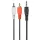 Gembird 3,5 jack/2RCA audio kábel 5m Black